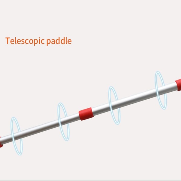 Oceansouth teleskopisk paddel teleskopisk från 55 cm till 107 cm |Paddel |Hjälppaddel |Nödpaddel |Paddel för små båtar