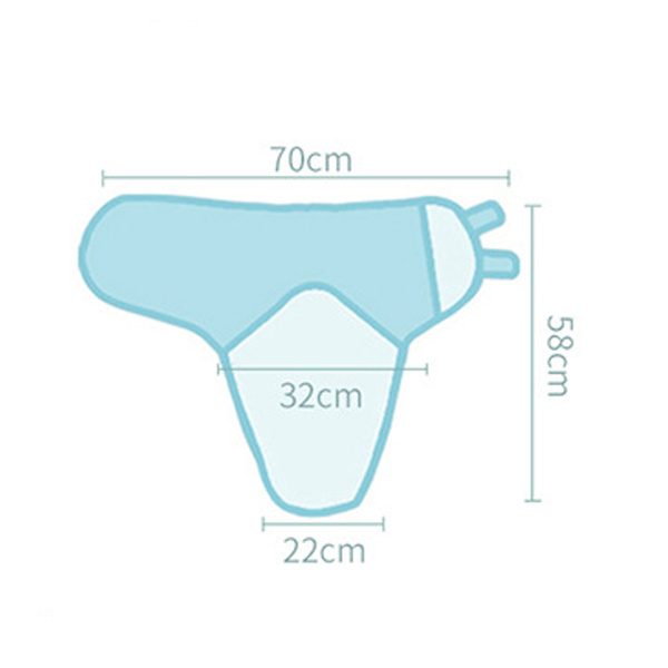 2-pack baby swaddle-påsar, babysockså för nyfödda, småbarn