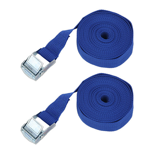 2 st zinklegering spärrband spännband tunga surrningsband lastband för bagage 3m/9,8ft