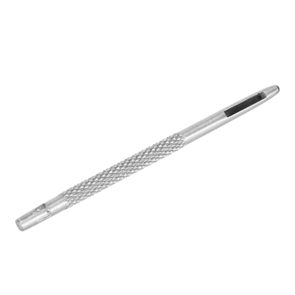 20 stansar i läder, kolstål, krompläterade, olika storlekar, läderstansverktyg för klockarmband, bälte, hantverk, 1,5 mm