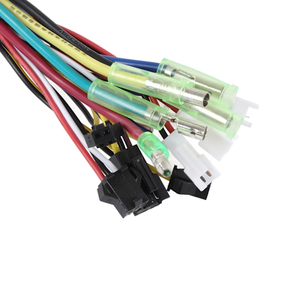 22A Elektrisk Cykel Controller LCD S866 Kit med Strålkastare Tumgas Bromspanel Effekt Assistanssensor SM-kontakt