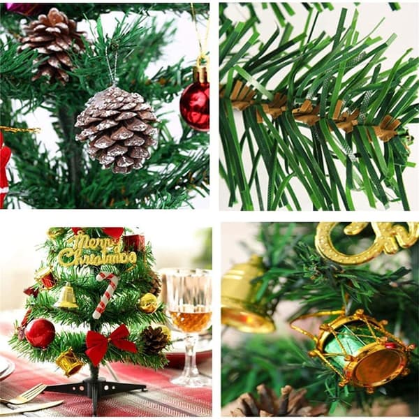 Mini juletre med LED-lys