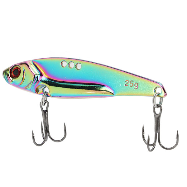 25g Blade Bait Fiske Lure Metall Vib Blade Lure Konstgjord Blade Swimbait Fiske Lures för Färskvatten