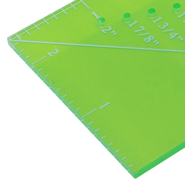 Magnetisk sömnadsguide set motstånd linjal perforerad söm mätning quiltning linjal magnetisk mätare för DIY symaskin