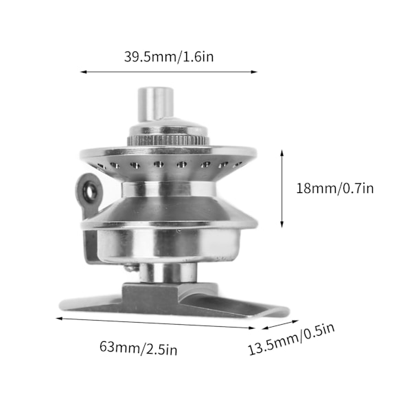 Full Metal Raft Reel Front End Fiske Rulle Is Fiske Rock Fly Fiske Utomhus Fiske Utrustning BLT40