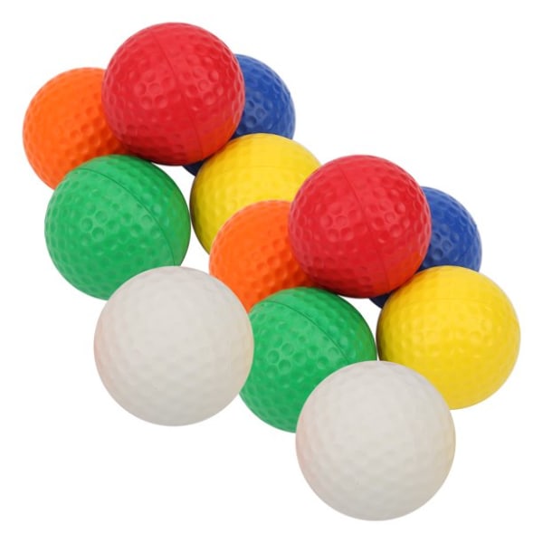 10 st Svampövningsgolfbollar för inomhus, utomhus, golf