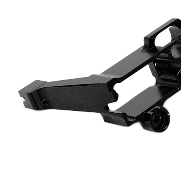 Differentialspärrfäste i aluminiumlegering, servofäste för Traxxas TRX4 1/10 RC-bil, svart