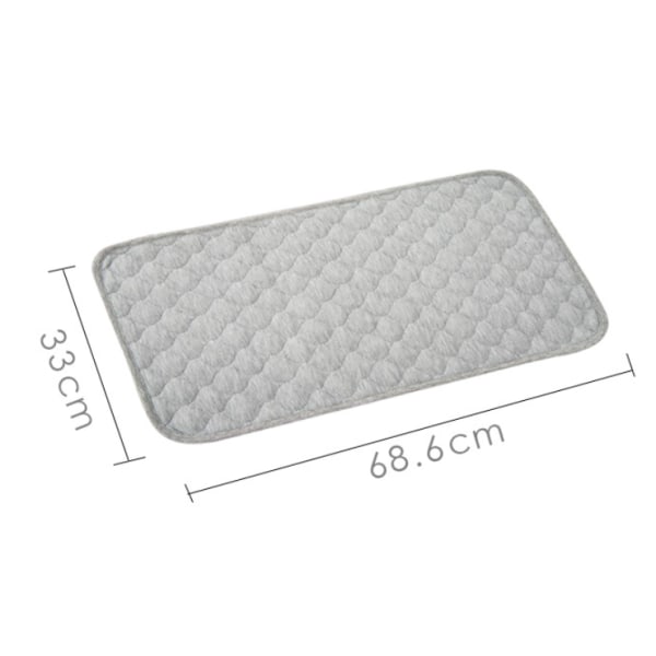 Tjockare vattentäta skötbäddsunderlägg i bambu, 3-pack (grå)