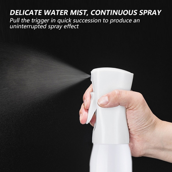 500ML Hårsprayflaska - Ultrafin kontinuerlig vattenstråle för