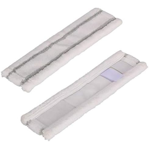 Sats om 4 mikrofibermoppar 7 x 27,5 cm för WV1 WV50 WV75 fönsterputsare, hållbara och praktiska.