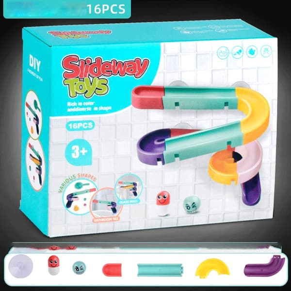 Babybadeleker for barn, krabbebadekarleker, muggfrie badeleker med sugekopper, egnet for småbarn, babybadeleker style 13