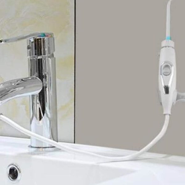 Vattentrådsflosser för tandvård med IPX7 vattentät funktion, portabel munstycksrengörare för professionell tandrengöring och flera tryckinställningar