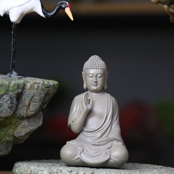 Meditationsbuddha-staty, Serenity Buddha-staty sittande prydnad