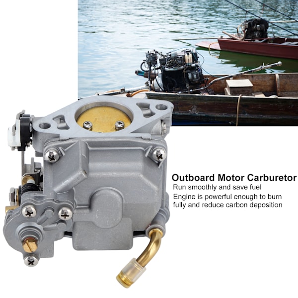 Utombordsmotorförgasare för 4-takts 9,8 9,9 hk båtmotor 3DP‑03100‑2 armbåge