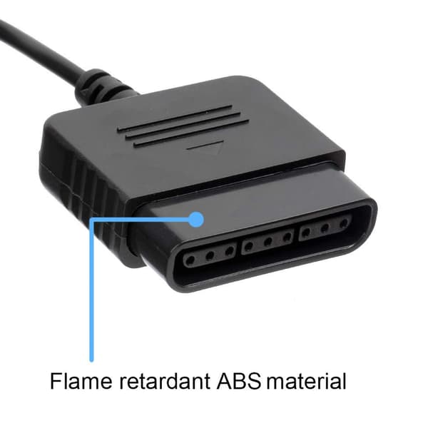 Ps2 Ps1 Controller Adapter, Ps3 Pc Konverter, Universal Gamepad Konverter Med Dual Shock