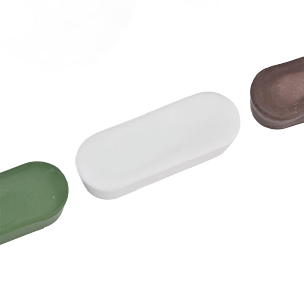 10-pack Poleringshuvud Bomullsfilt Buffinghjul Verktygssats för Metall Marmor Glas