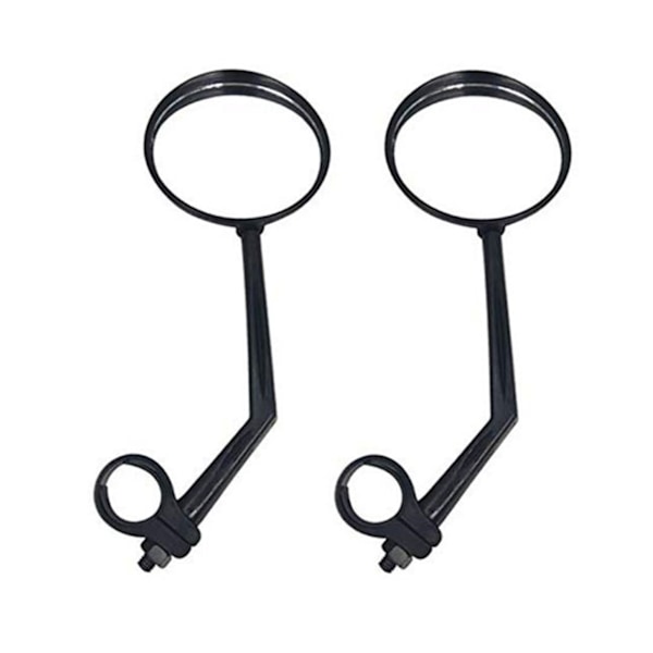 2PCS Justerbar 360° Roterande Cykelhandtag Backspegel Cykel Cykling Konvex Spegel