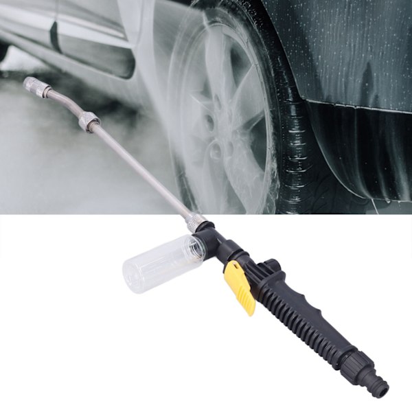 Jet Washer Högtryck Super Impact Avtagbar Justerbar Skum Vattenspruta för Trädgård Vattning Bil Tvätt