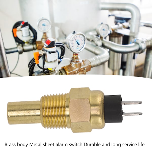 Vattentemperatursensor Bilmotor Temperatursensor Kylvätsketemperatursensor för 12V 24V
