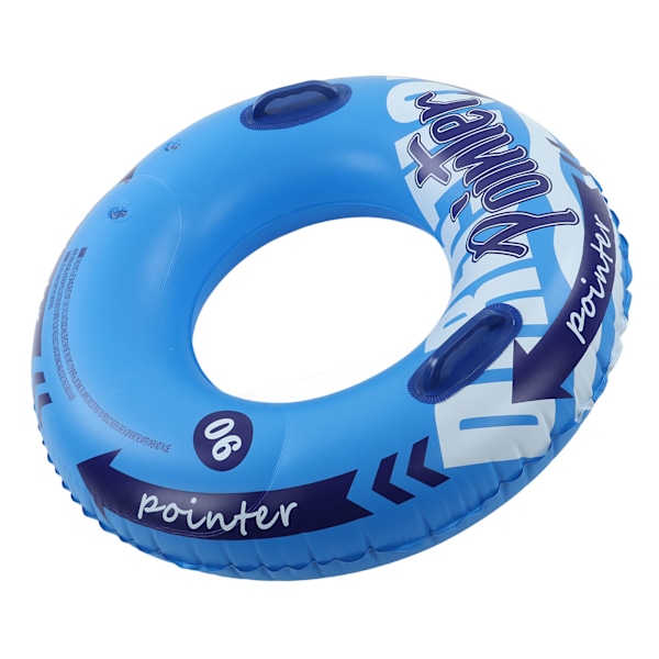 Badring för vuxna, Uppblåsbar vattenhängmatta, Förtjockad slitstark PVC, Helt strömlinjeformad design, Lämpliga fotorekvisita, Bekväm att blåsa upp och tömma