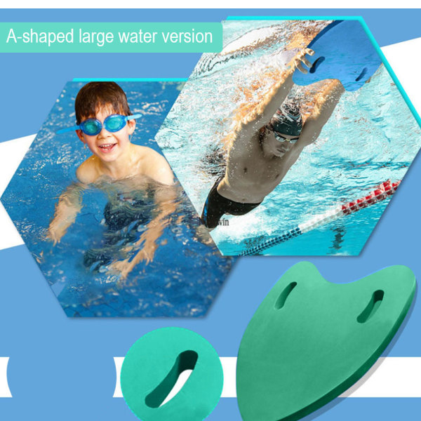 Multifunktionell triangulär simkickboard för vuxna barn