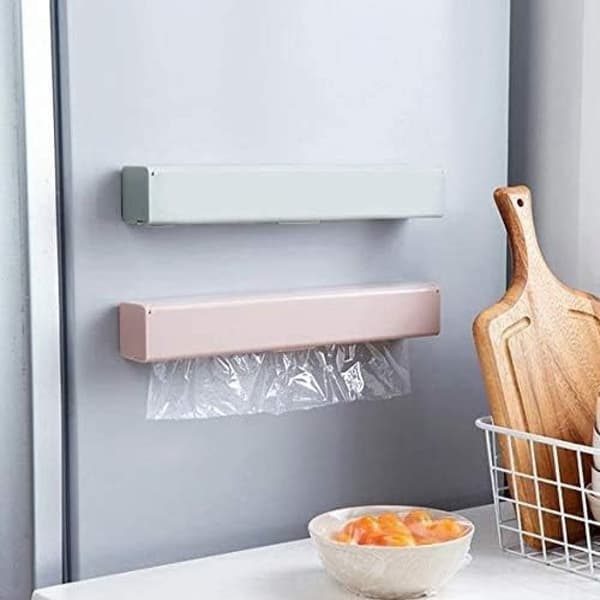 Kutter, plastdeksel, innpakning og kutter, kutter (for plastfolie), spiselig kjøkken, spisestue Rosa