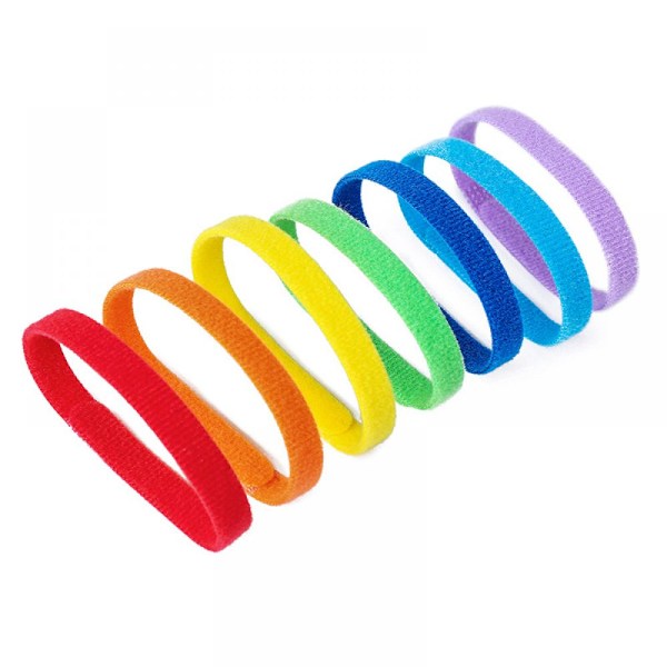 Justerbara valphalsband, Premium Nylon Flerfärg Val För Enkel Identifiering Av Nyfödda Hundar & Kattungar
