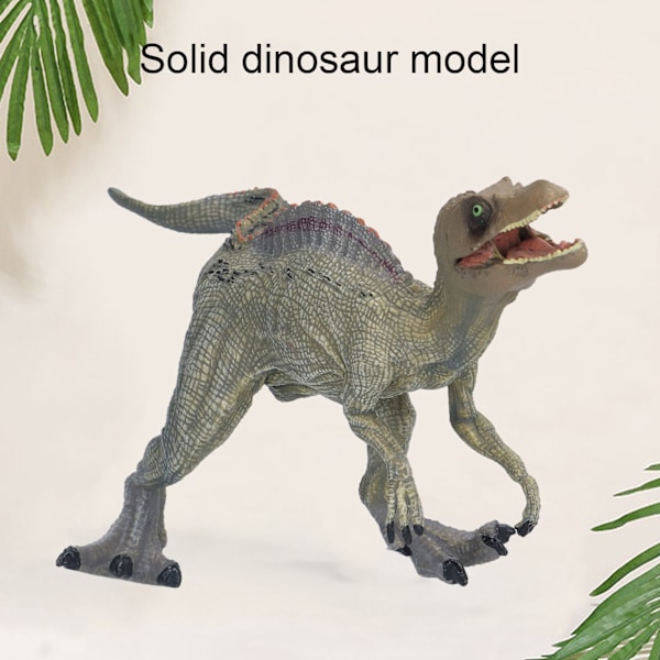 Spinosaurus Leksak Simulering Dekoration Livslik Plast Dinosaurie Figurer för BarnNy Medium Spinosaurus