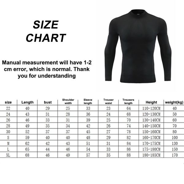 UPF 50+ långärmade kompressionsskjortor för män, vattensportutslag