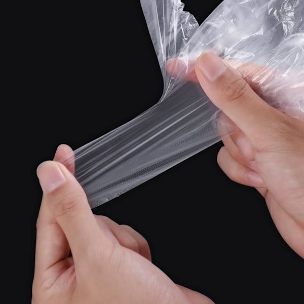 Handskar med ambidextriös design, latexfria för allergikänsliga användare, idealiska för matberedning och hantering
