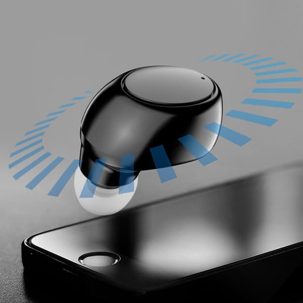 Nyopgraderede usynlige ørepropper, trådløst headset for problemfri forbindelse, super letvægts &amp; mini størrelsesdesign, sikker pasform til aktiv brug