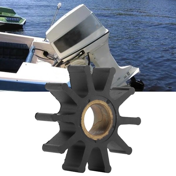 Utombordsvattenpump Impeller 10 Blad 47-F40065-2 Passar Chrysler/Force 2-takt 35hk 45hk 55hk
