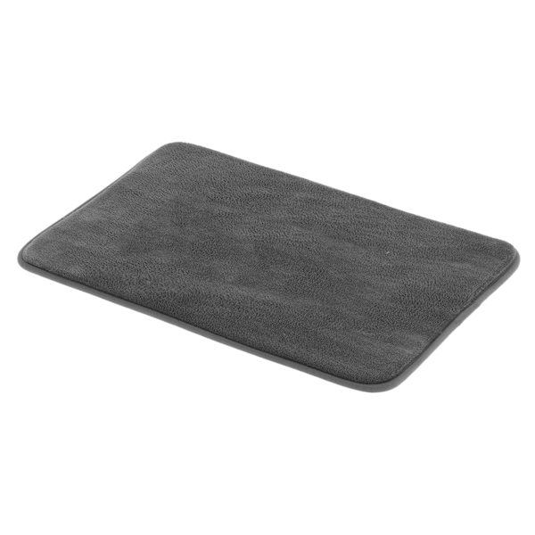 Elegant Style Golvmatta Långsam Rebound Absorberande Halkskydd Dörrmatta Entrématta för Hem(Grå )