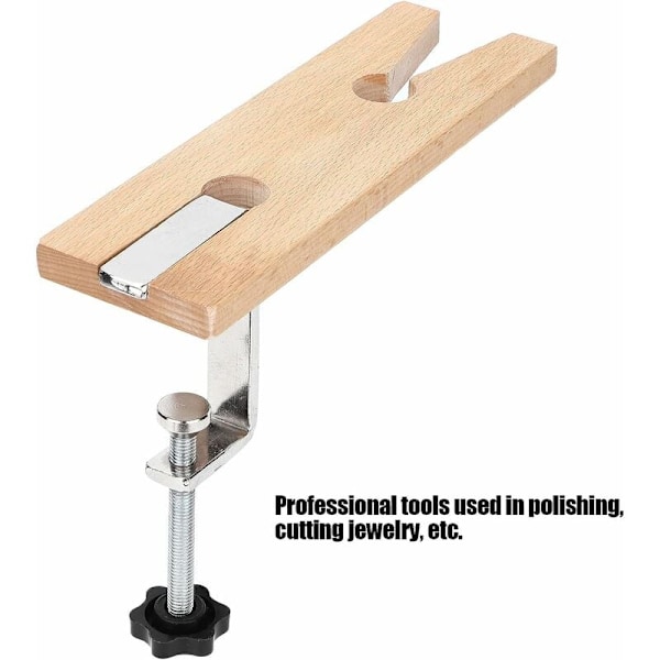 Professionell Juvelerares Bänkstift, V-spårs Bänkstift Säkerställer Precisionshållning av Verktyg och Hantverksmaterial på Din Arbetsstation
