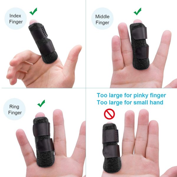 Fingerskena - stöd för skador på avtryckarfingret,
