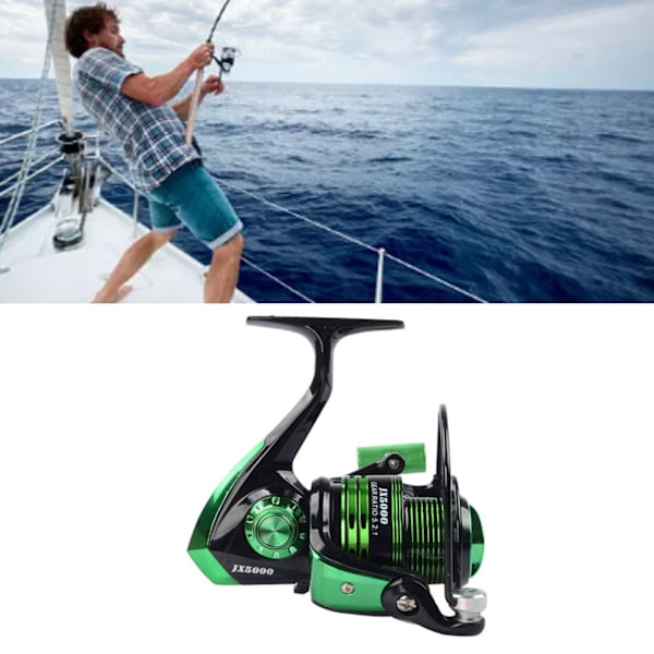 Saltvatten Sötvatten Spinnfiske Rulle, Kraftig Metall, Lättvikt, Ergonomisk Design, För Den Ultimata Fiskeupplevelsen