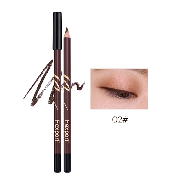 Mjuk Applicering Textur Eyeliner Pennset, Långvarig Applicering För Professionellt Bruk, Infällbara Pennor Med Mångsidig Design, Vattentät Och