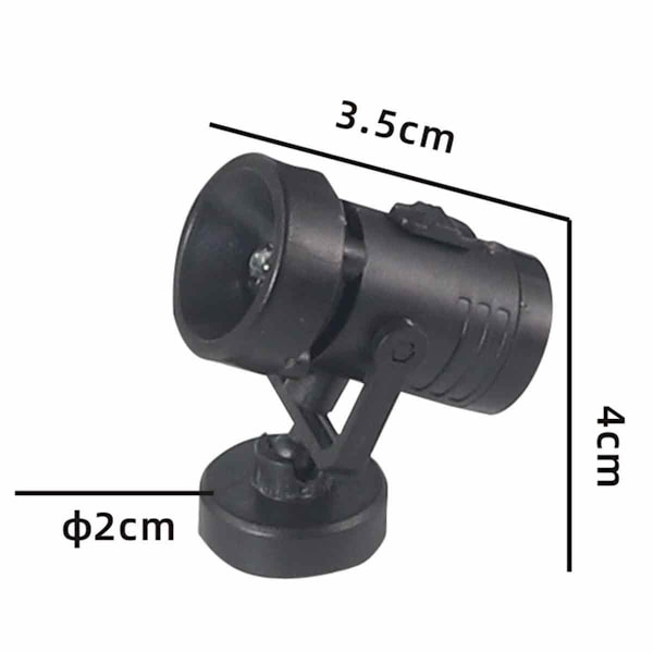 Modellfigur Trådlös LED-strålkastare, Flerfärgad Modellfigur Lampa Lyser Upp Figurdocka Anime Modell/gundum Modellset Modeller Hobbytillbehör