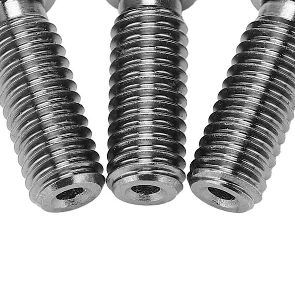 3 st Härdat Stål Vulkanmunstycke Högtemperatur 3D-utskrift Extruder Print Head 1.75mm M60.8mm