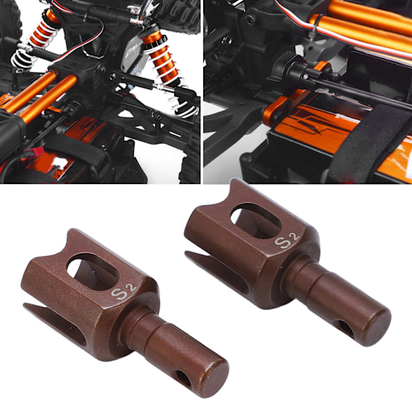 S2 RC Differential Joint Cup Stål Differential Connector Cup för ZD Racing 1/7 EX‑07 Fjärrkontroll Modell