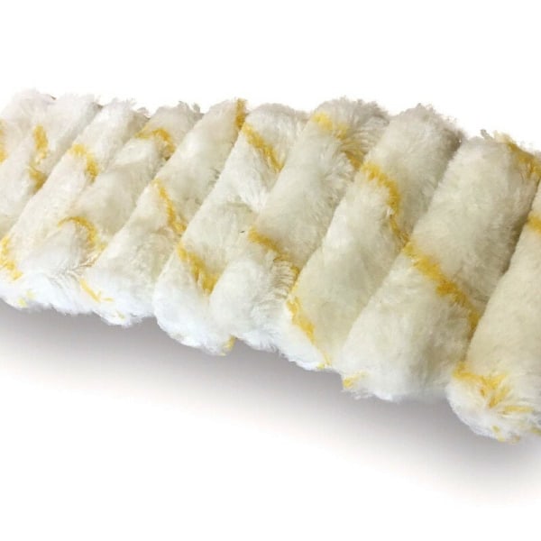 Professionella Mini Färgrollerskydd, Jämn Täckning Mikrofiber För Upprepad Användning