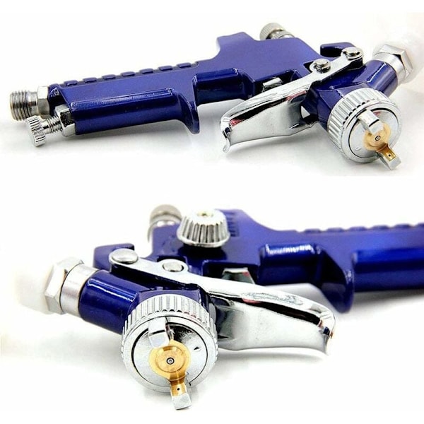Mini Färgsprutpistoler för Möbelapplikationer, Konstnärlig Precision med Gravitationsmatning och Slät Ytbehandling, Perfekt för DIY-Projekt