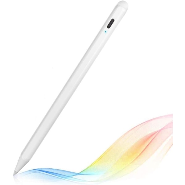 Stylus Penna för iPad Pekskärmar, Digital Penna Kapacitiv Penna 1,0 mm Spets Active Stylus Penna med Palm Rejection för 2018-2020 Apple iPad Pro/ Pro