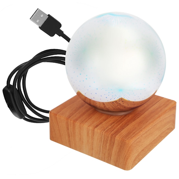 USB tredimensionell dekorationsromantisk LED-bordslampa (stjärnhimmelstyp)
