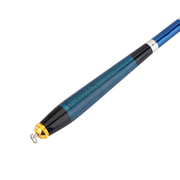 Utomhus Ultralätt Mini Bärbar Kolfiber Gjutning Teleskopisk Fiske Spö Utrustning (2,7 m)