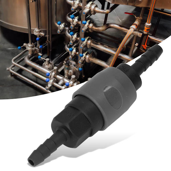 5 Set Snabbkopplingssats C-Typ Självlåsande Luftkoppling Plaststål Pneumatisk Koppling (SH+PH-20)