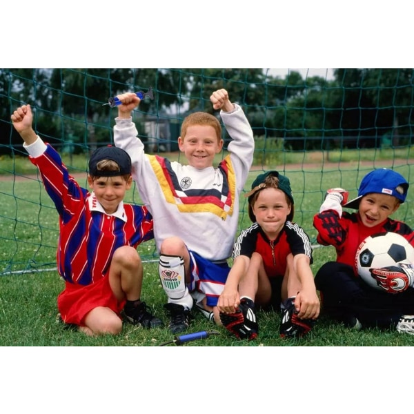 Bärbar Luftpump, Bollpump Uppblåsningskit med Nål, Munstycke, Förlängningsslang för Fotboll Basketboll Volleyboll Vattenpolo Rugby Träning