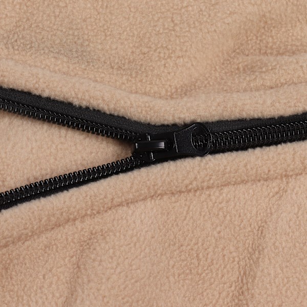 Sovsäckslakan Supertjockt Fleece Mjukt Sovsäckslakan Filt för Camping Resor Ryggsäck Jordgult
