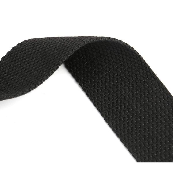 Set med 2 yogablock / yogablock / yogablock med 1 st yogarem för blockeringar träningsstretchövningar nybörjare och avancerade (svart)