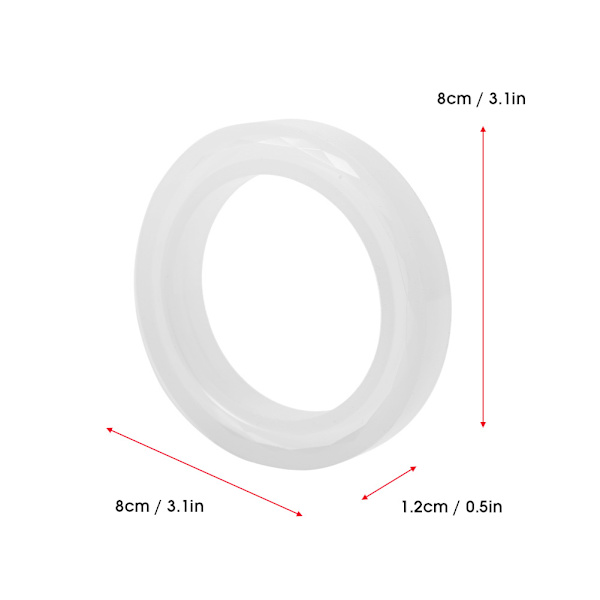 Smalt armband silikonform diamantformad yta harts armbandform för DIY smyckestillverkning